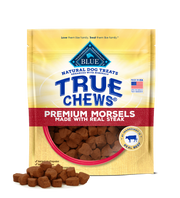 Blue Buffalo True Chews Morsels Real Steak Dog Treats (10oz) 