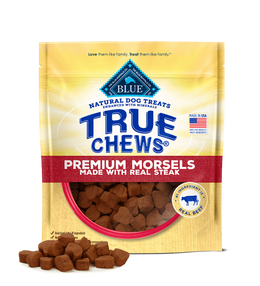 Blue Buffalo True Chews Morsels Real Steak Dog Treats (10oz) 