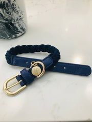 Dog Collar Indigo Blue