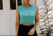 Currently Seeking Crop Top | Gift for Dog Lovers