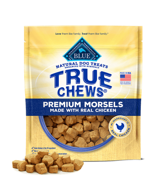 Blue Buffalo True Chews Morsels Chicken Dog Treats (11oz) 