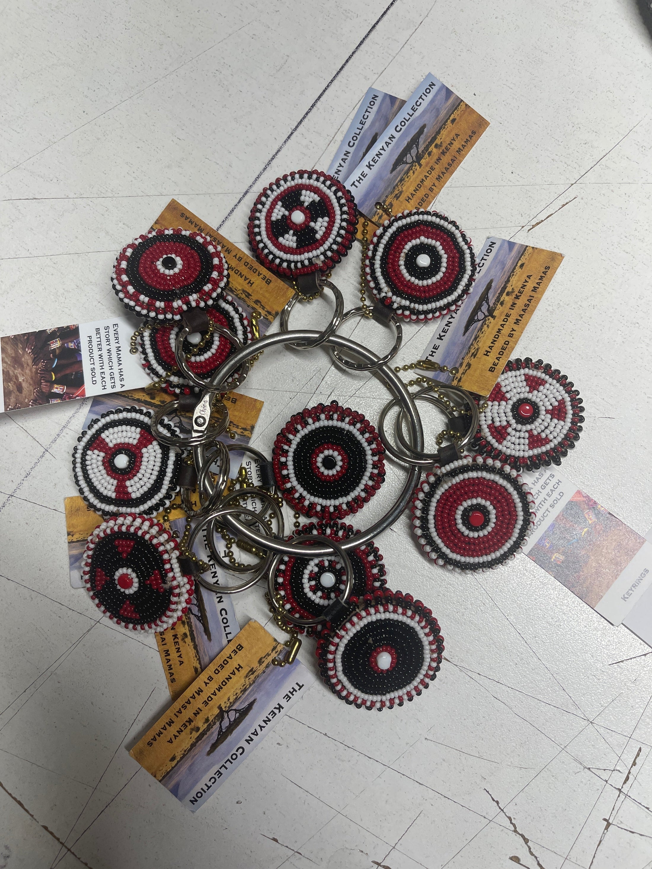 TKC Beaded Keychain
