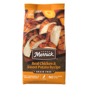 Merrick Grain Free Adult Chicken and Sweet Potato Dog Dry Food 