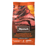 Merrick Grain Free Adult Beef and Sweet Potato Dog Dry Food 