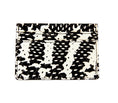 Load image into Gallery viewer, Black & White Snake Card Wallet
