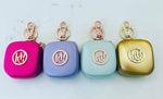 Designer Waste Bag/Treat Bag - Aquamarine/Rose Gold