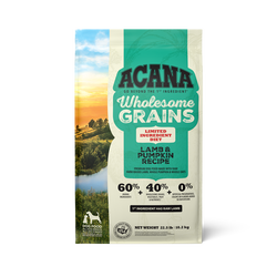 Acana Adult Wholesome Grains Lamb and Pumpkin (4lb) 