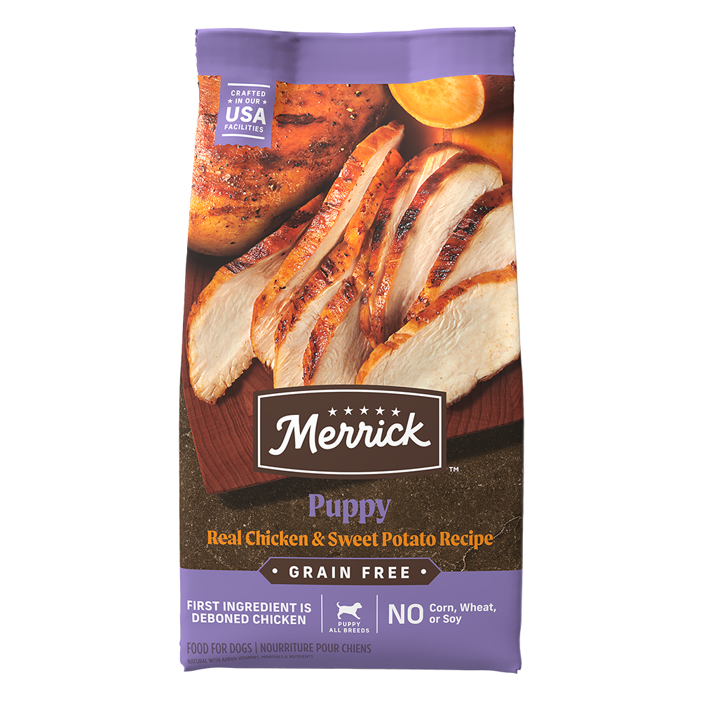Merrick Grain Free Puppy Chicken and Sweet Potato Dog Dry Food 