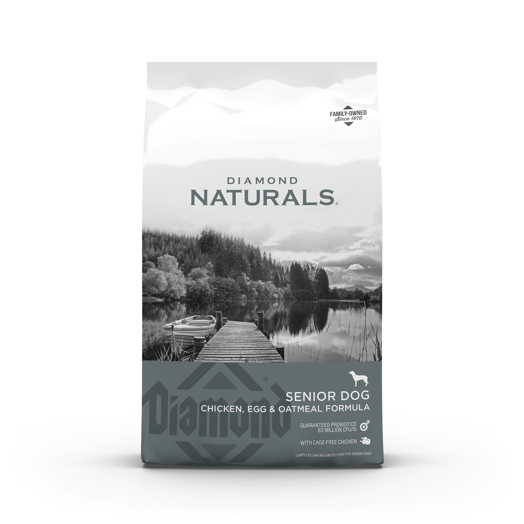 Diamond Naturals Senior Chicken, Egg and Oatmeal Dry Dog Food 