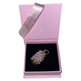 Load image into Gallery viewer, Gold Swarovski Crystal Cylinder Charm
