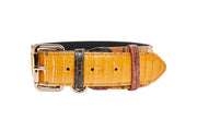 Luxury Let Fashion Mustard Yellow Snakeskin With Classic Gold Hardware