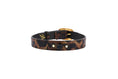 Load image into Gallery viewer, Abstract Leopard Print Italian Leather With Vintage Italian Hardware
