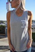 Load image into Gallery viewer, Puppies Make Me Happy Sleeveless Top | Gift for Dog Lovers
