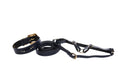 Load image into Gallery viewer, Navy Blue Snake Swarovski Crystal Hardware Collar, Leash, & Harness Set
