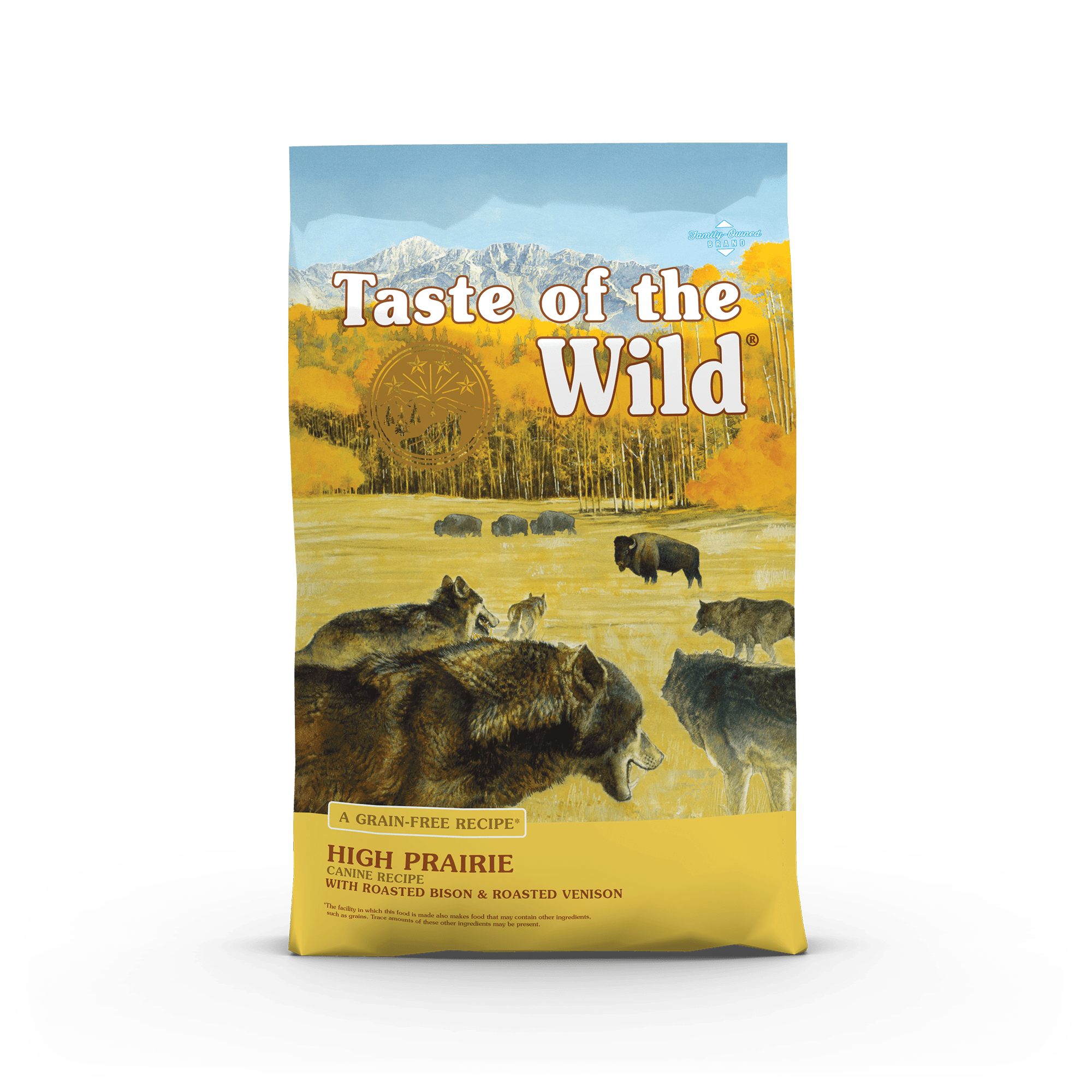 Taste of the Wild Adult High Prairie Bison and Venison Canine Food 