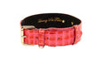Load image into Gallery viewer, Orange & Pink Patent Leather Classic Collar
