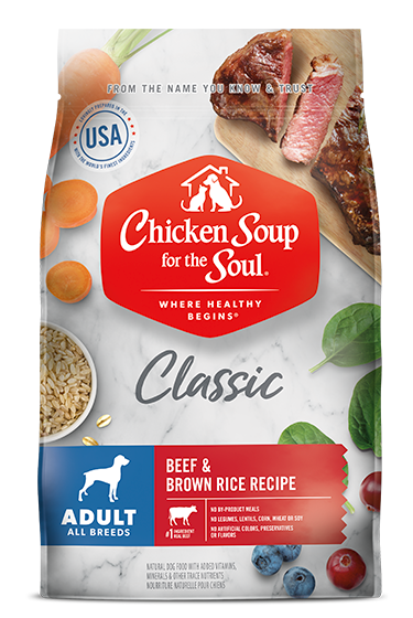 Chicken Soup Adult Beef and Brown Rice Dog Food 