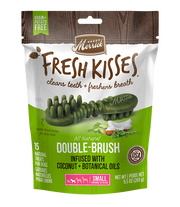 Merrick Fresh Kisses Coconut Dental Treats For Small Dogs (9.5oz) (15Ct) 