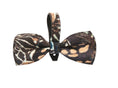 Load image into Gallery viewer, Abstract Butterfly Italian Leather Bowtie
