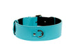 Load image into Gallery viewer, Turquoise Blue Italian Leather Classic Collar/Silver Classic Hardware
