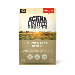 Acana Adult Duck and Pear Singles Limited Ingredient Diet Dog Food 