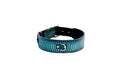 Load image into Gallery viewer, Turquoise, Black Snake Classic Collar With Gold Classic Hardware
