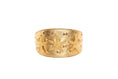 Load image into Gallery viewer, Gold Studded Italian Leather With
