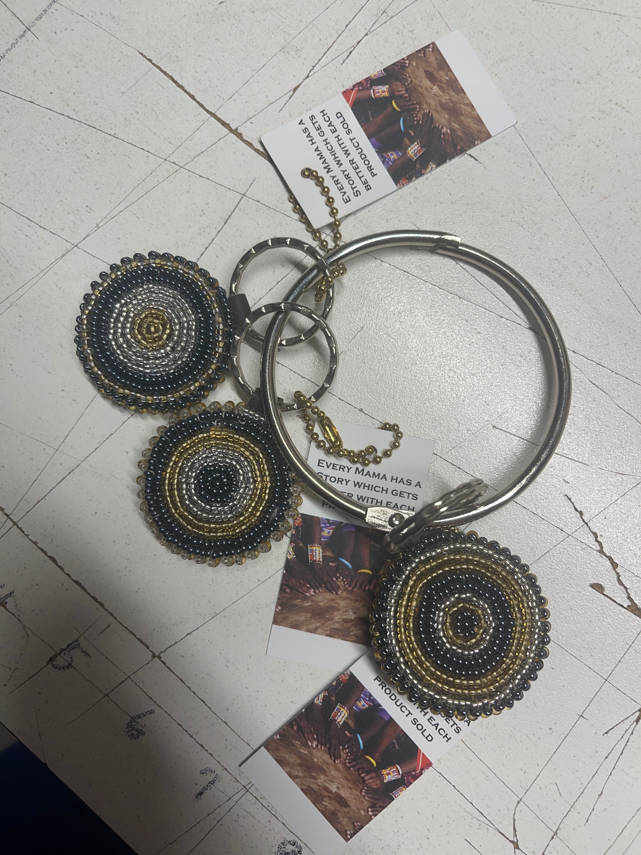 TKC Beaded Keychain