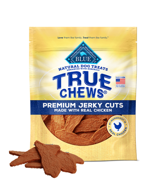 Blue Buffalo True Chews Jerky Cuts Chicken Dog Treats (12oz) 