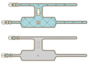 The Aquamarine Dog Harness