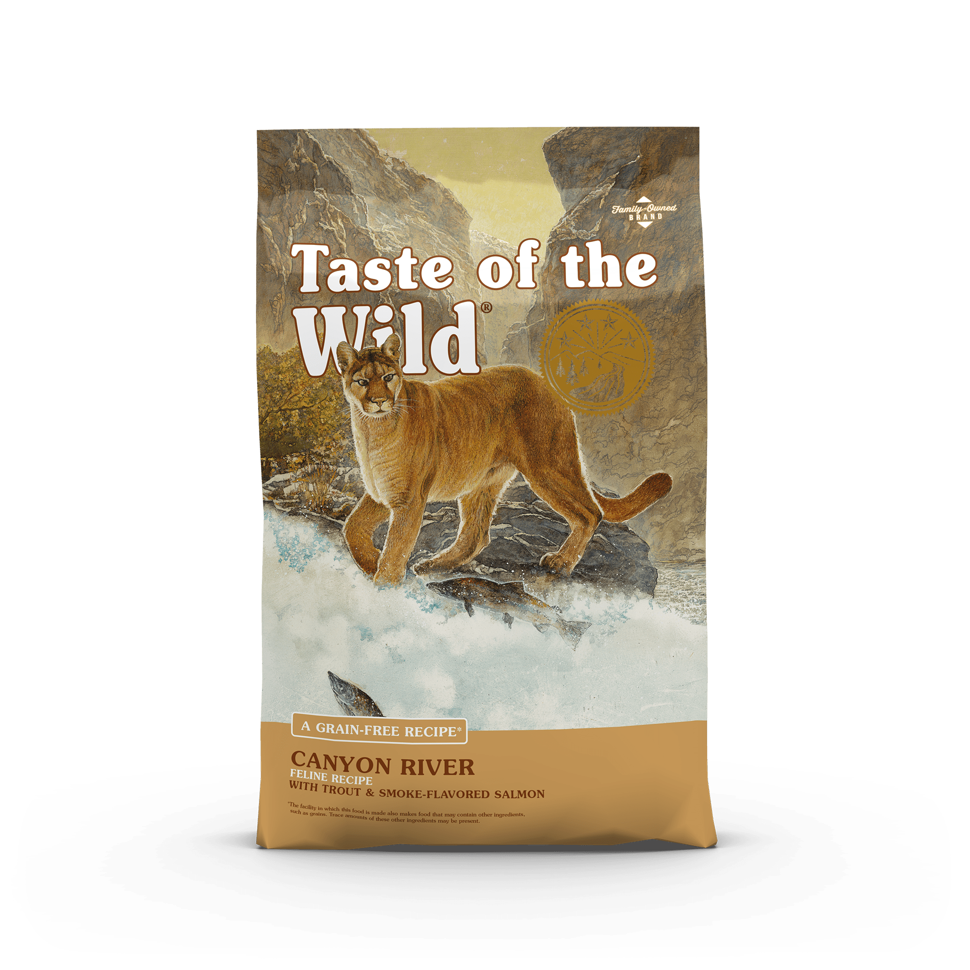 Taste of the Wild Adult Canyon River Trout and Salmon Feline Food (5lb) 