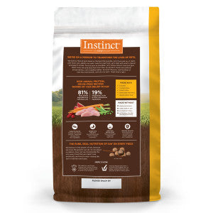 Instinct Original All Life Stages Chicken Dry Cat Food (5lb) 
