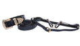 Load image into Gallery viewer, Navy Blue Snake Swarovski Crystal Hardware Collar, Leash, & Harness Set
