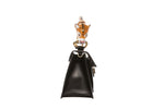 Tiger Bag With Black Italian Leather