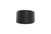 Black Vegan Leather 3 Wide Collar