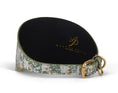 Load image into Gallery viewer, Iridescent Art Deco Green/Gold/Silver Custom Snake 4” Wide Style Collar
