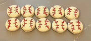 Mini Baseball Treats - Set of 10