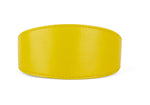 Smooth Yellow Italian Leather 3” Wide Style Collar