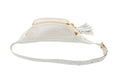 Load image into Gallery viewer, Pearl White Italian Leather/Pearl White Tilapia Fanny
