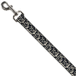Dog Leash - Filigree Navy/Khaki