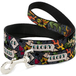 Dog Leash - Death or Glory Gray