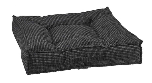 Bowsers Piazza Iron Mountain Round Bolster Dog Bed - 360-Degree Head and Neck Support