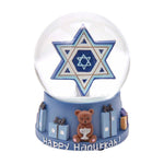 Kurt Adler 100MM Musical Hanukkah Star of David Waterglobe