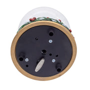 Kurt Adler 100mm Musical Wind-Up Christmas Tree with Cardinals Water Globe