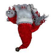 Kurt Adler 18-Inch Red and Silver Santa