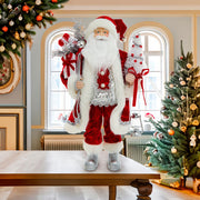 Kurt Adler 18-Inch Red and Silver Santa