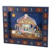 Kurt Adler 16.75-Inch Nativity Advent Calendar, 25 Pieces
