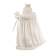 Kurt Adler 21-Inch Silver, White and Lavender Blue Standing Santa