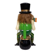 Kurt Adler 12-Inch Wooden -InchI-Footm A Wee Bit Irish-Inch Nutcracker on Pot O-Foot Gold