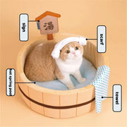 Japanese Hot Spring Pet Bed 